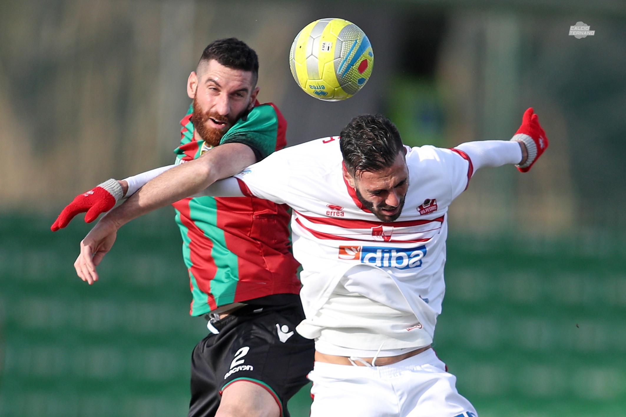 foto Luca Pagliaricci ternana vis pesaro lega pro gasparetto