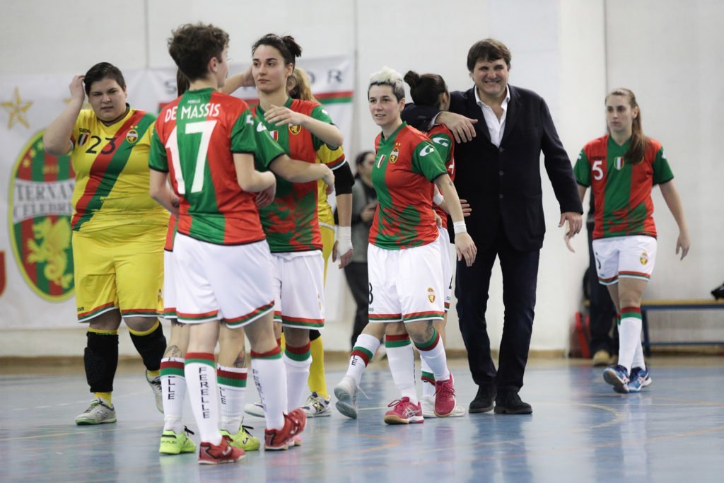 Futsal Salinis-Ternana calcio femminile 3-1, l'ex Tardelli ferma le rossoverdi