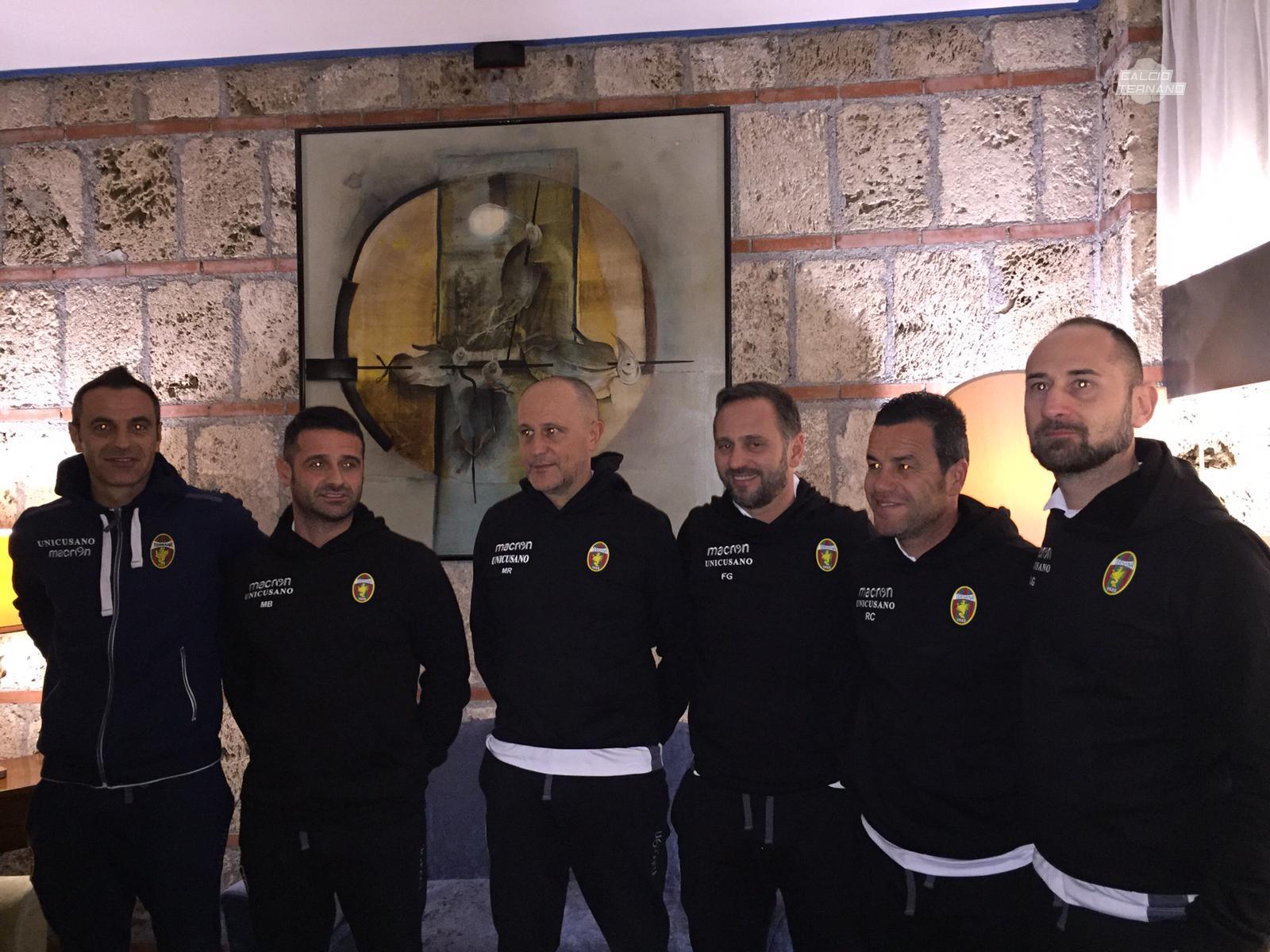 Fabio Gallo e staff tecnico