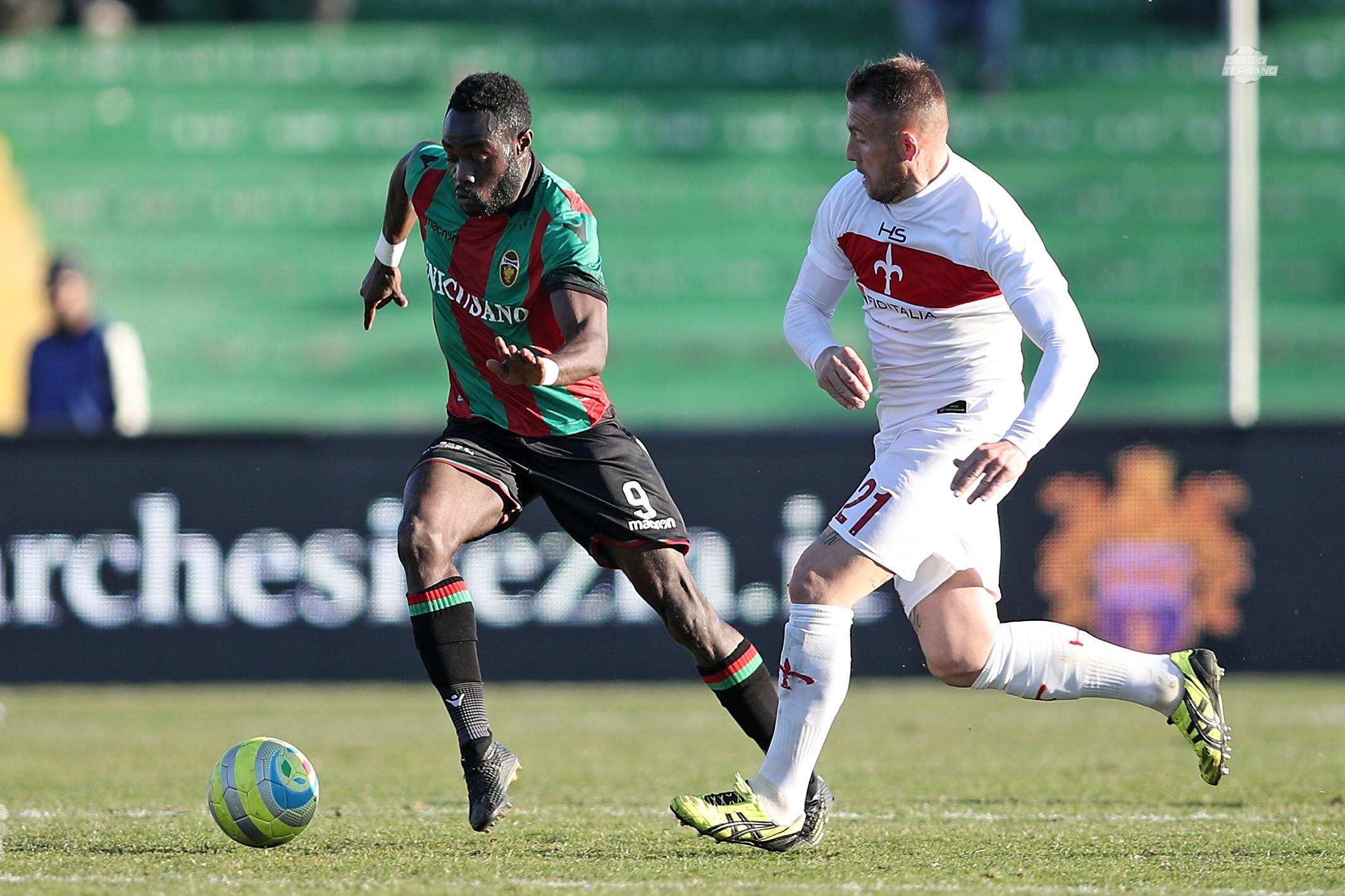 Foto Luca Pagliaricci ternana-triestina lega pro boateng4