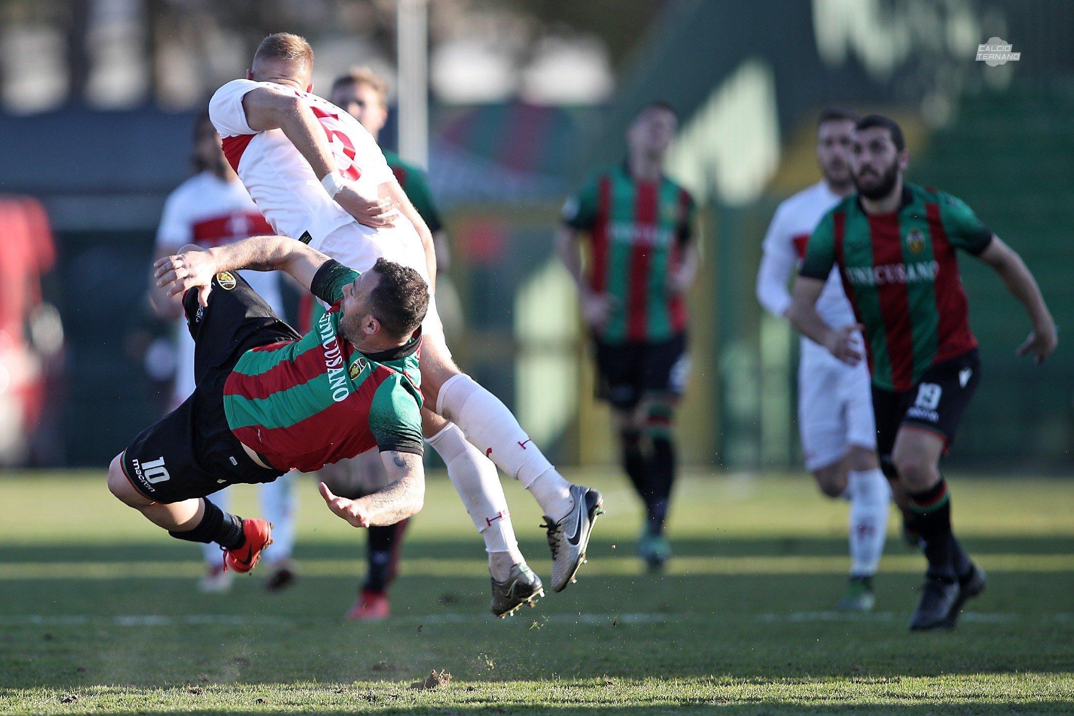 Foto Luca Pagliaricci ternana-triestina lega pro vantaggiato daniele