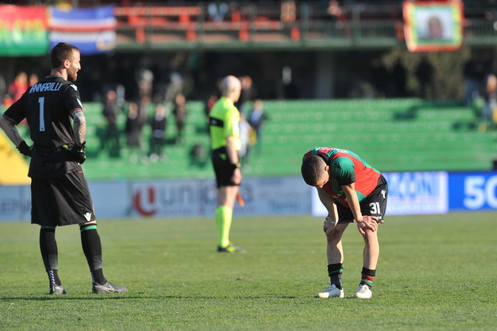 Ternana, incubo retrocessione per i rossoverdi