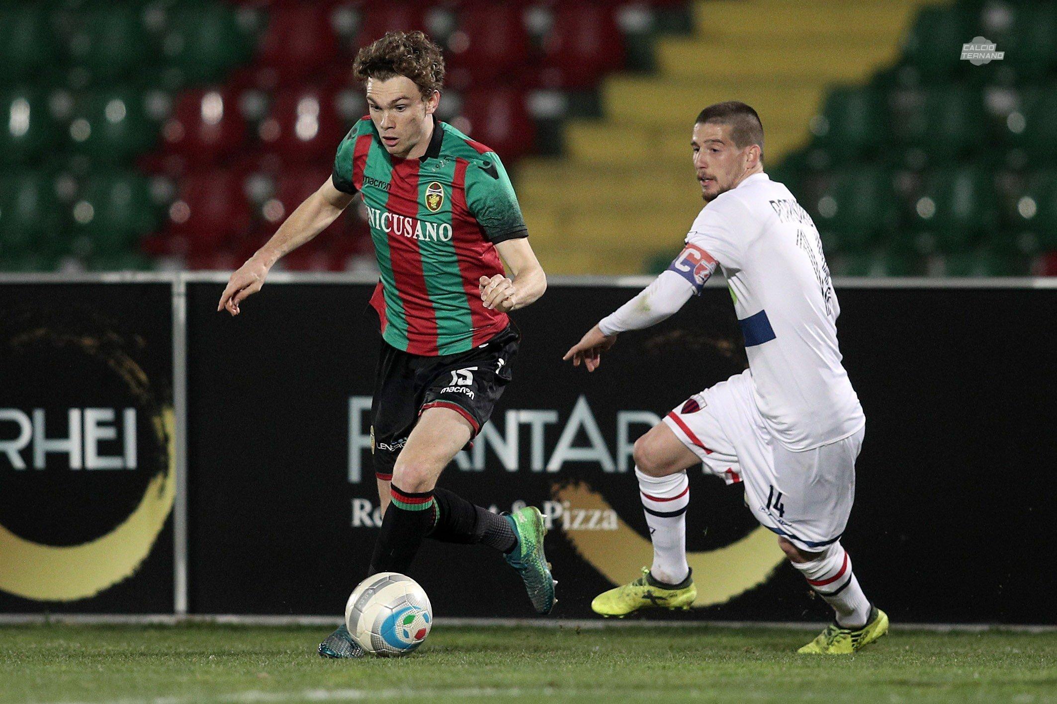 Foto Luca Pagliaricci lega pro Ternana Sambenedettese giraudo