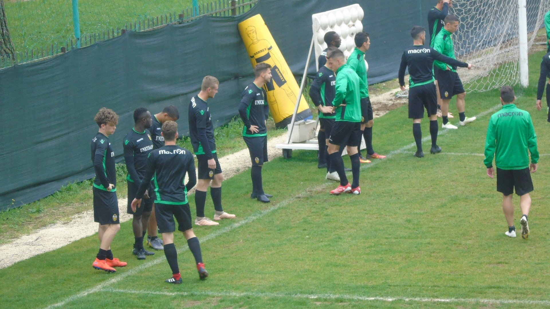 ternana allenamento
