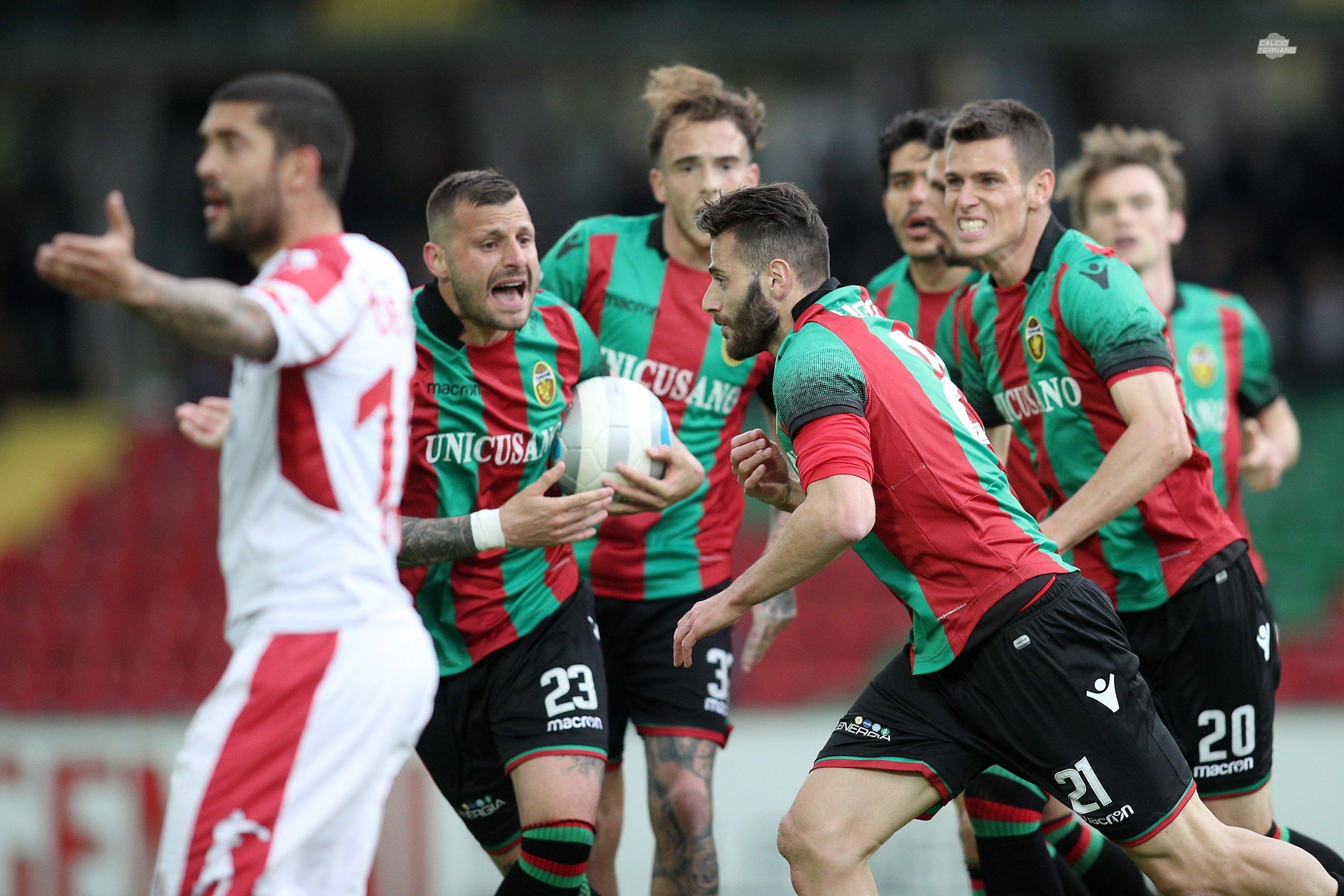 foto Luca Pagliaricci lega pro ternana-sud tirol rete nicastro