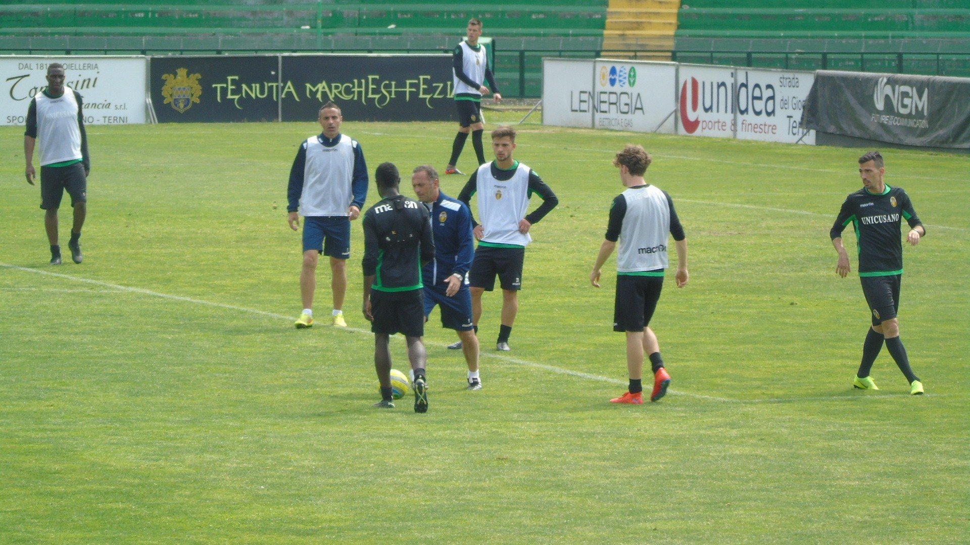 ternana allenamento