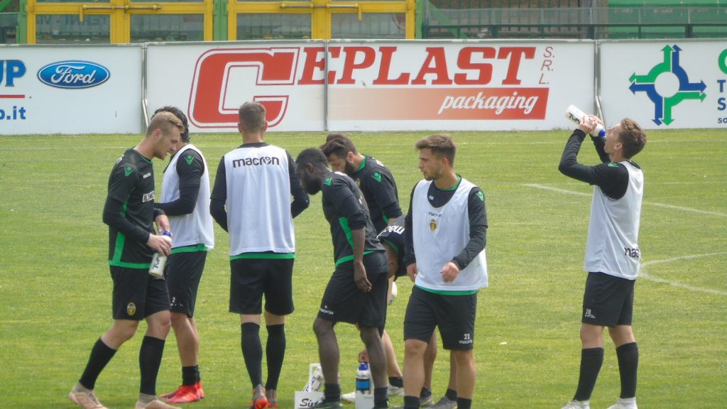Ternana, le ultime di formazione dalla seduta odierna