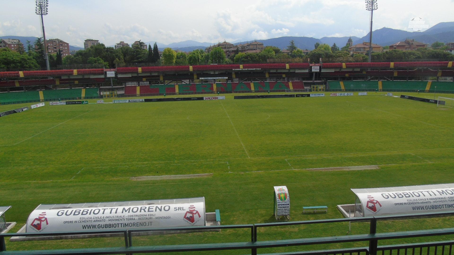 stadio Libero Liberati di Terni tribuna