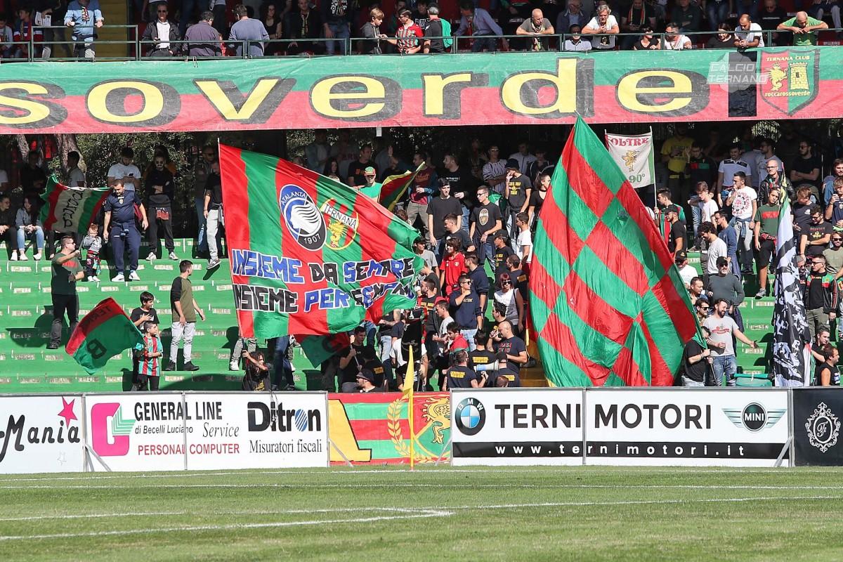 Ternana Atalanta curva Nord