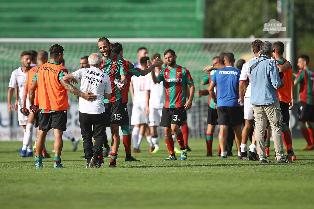 il post partita tra Ternana e Reggina