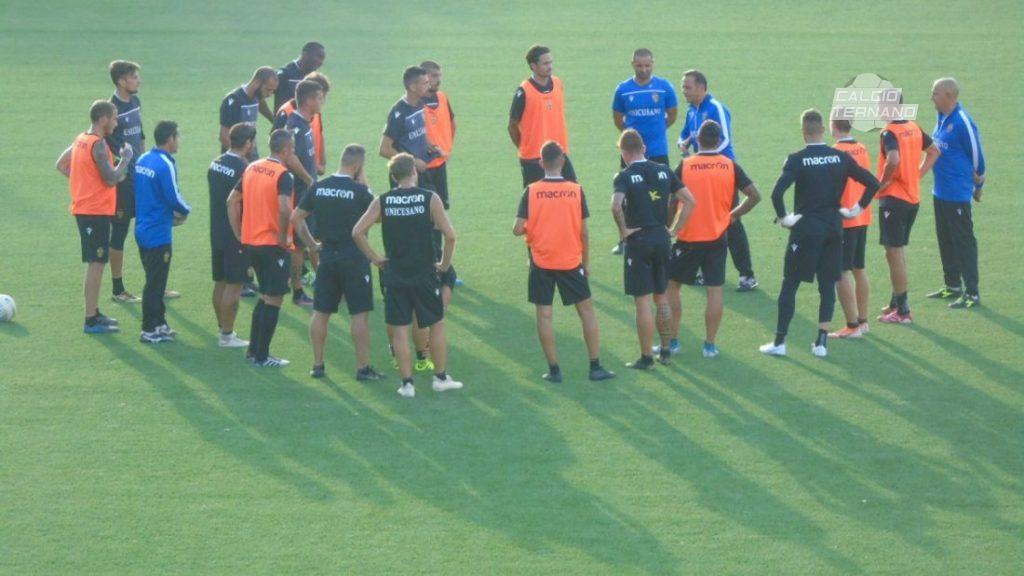 Ternana, le ultime della seduta odierna: un recupero per i rossoverdi