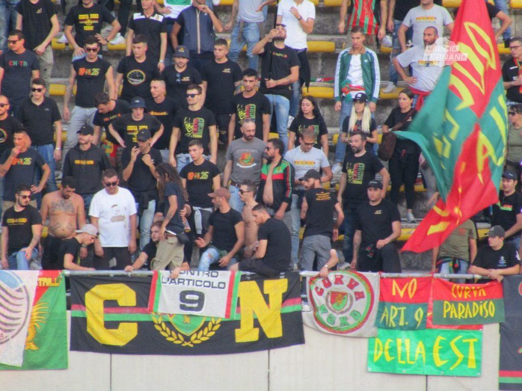 Bisceglie-Ternana, attivata la prevendita per i tifosi rossoverdi