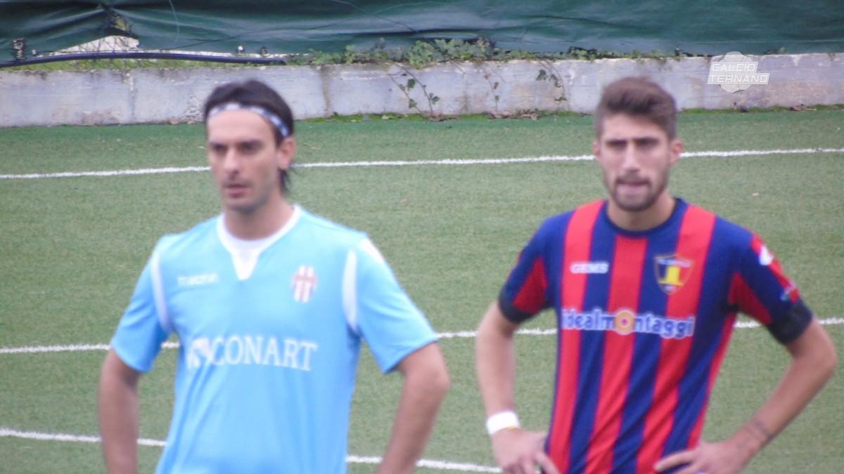 Leonardi e Federici nel match Campitello-Amerina