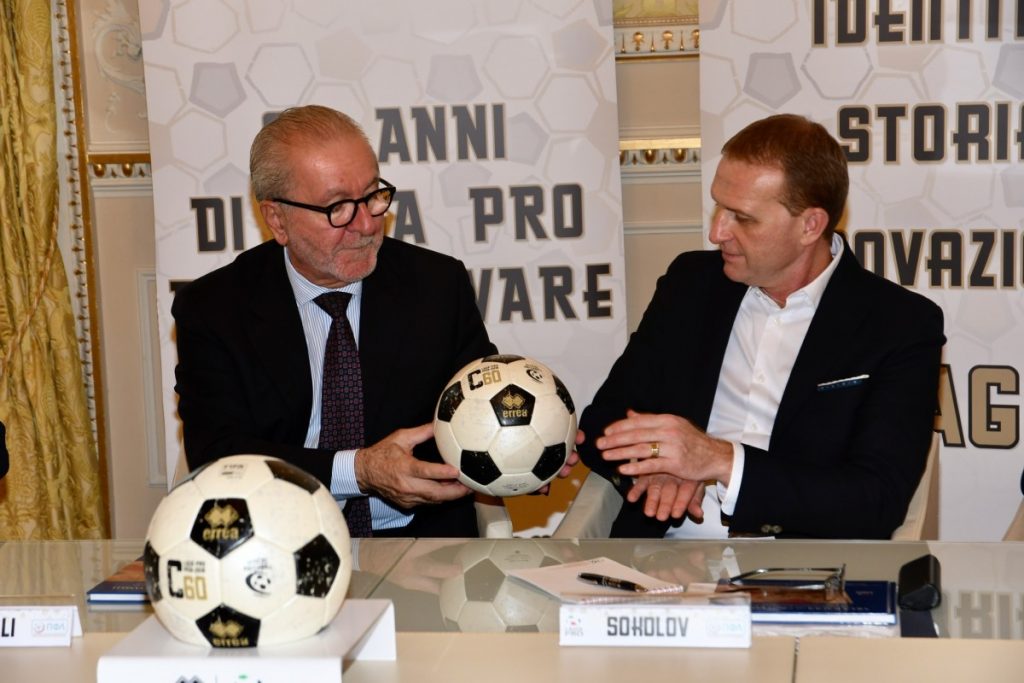 il presidente della Lega Pro Ghirelli