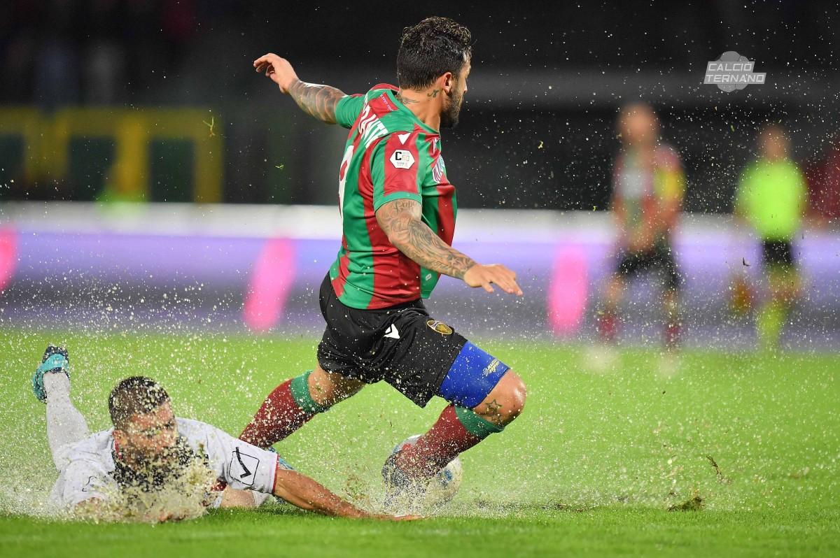 Ternana-Viterbese, allerta 'gialla' sul Libero Liberati