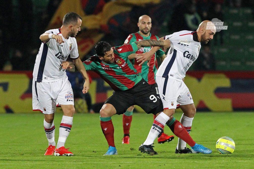 Ferrante durante Ternana-Casertana