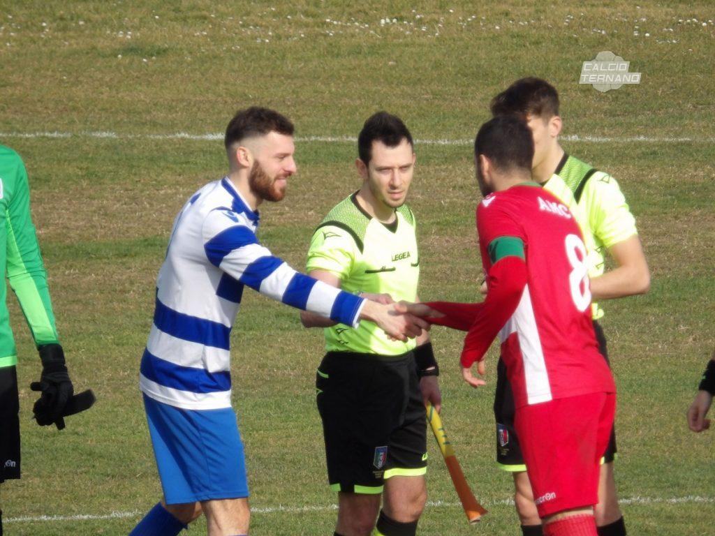 I capitani di Amc98 e San Venanzo al centro del campo
