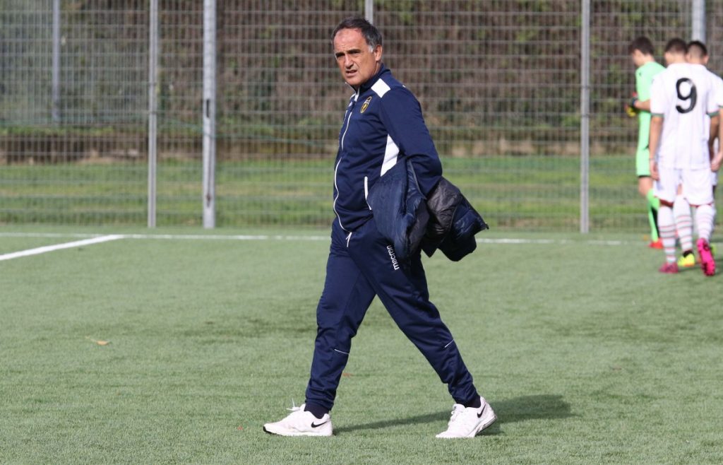 Il tecnico degli under 15 della Ternana Marco Schenardi
