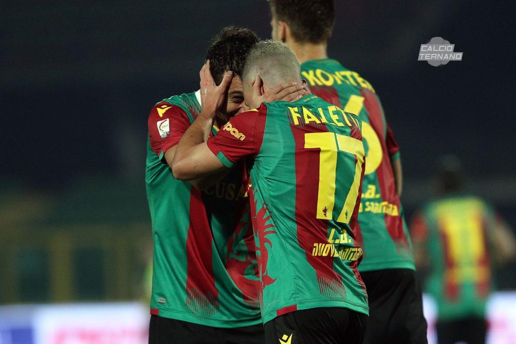 partipilo e falletti in ternana foggia