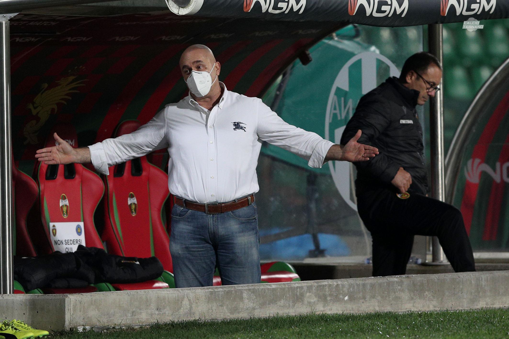 foto Luca Pagliaricci ternana foggia bandecchi