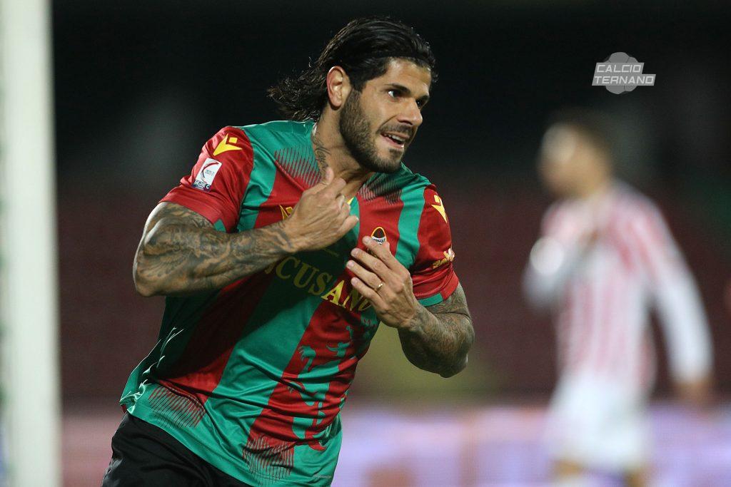 ternana-teramo gol torromino
