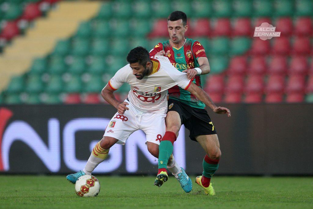 azione di Ternana-Catanzaro