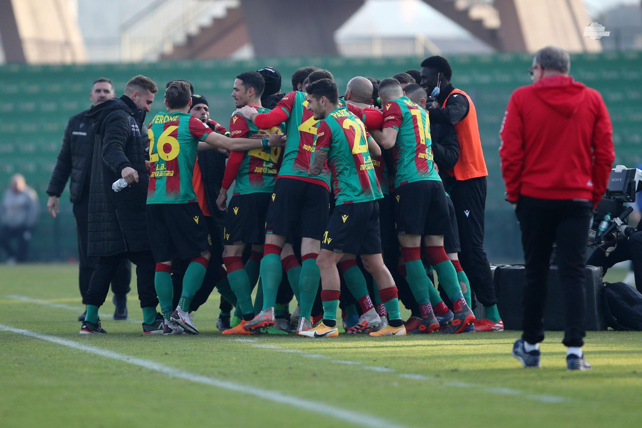 esultanza della Ternana