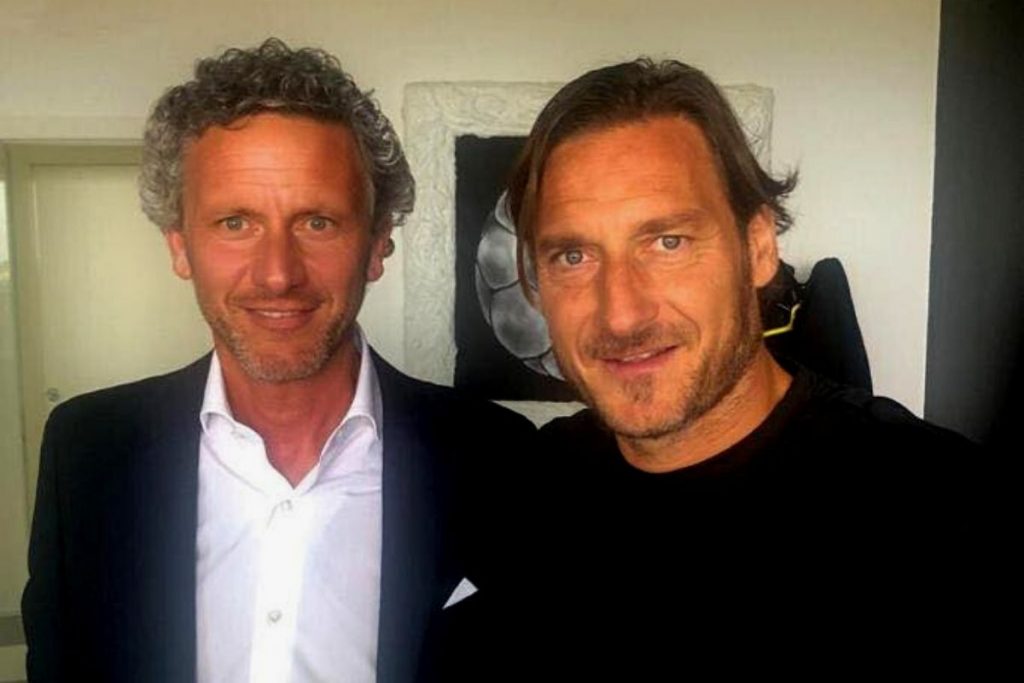 Andrea Ritorni e Francesco Totti