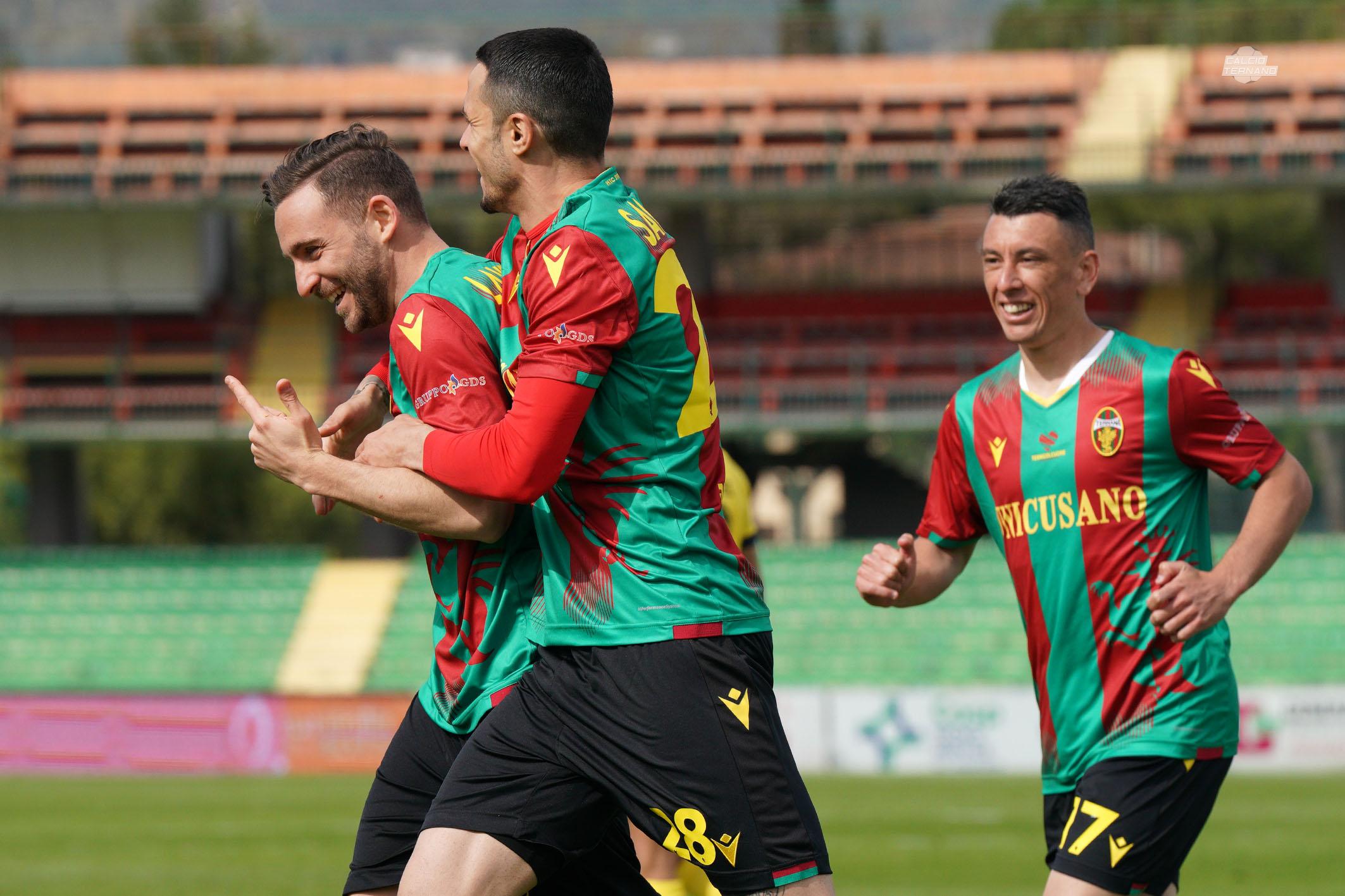 Lorenzo Laverone Foto Luca Pagliaricci Ternana-Cavese gol laverone