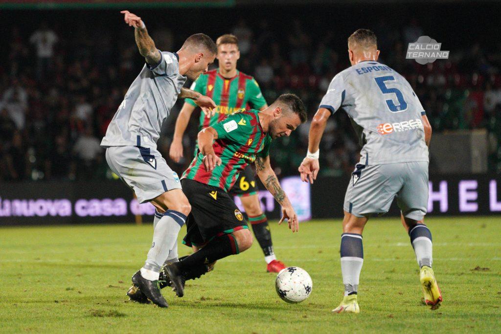 Agazzi della Ternana in azione