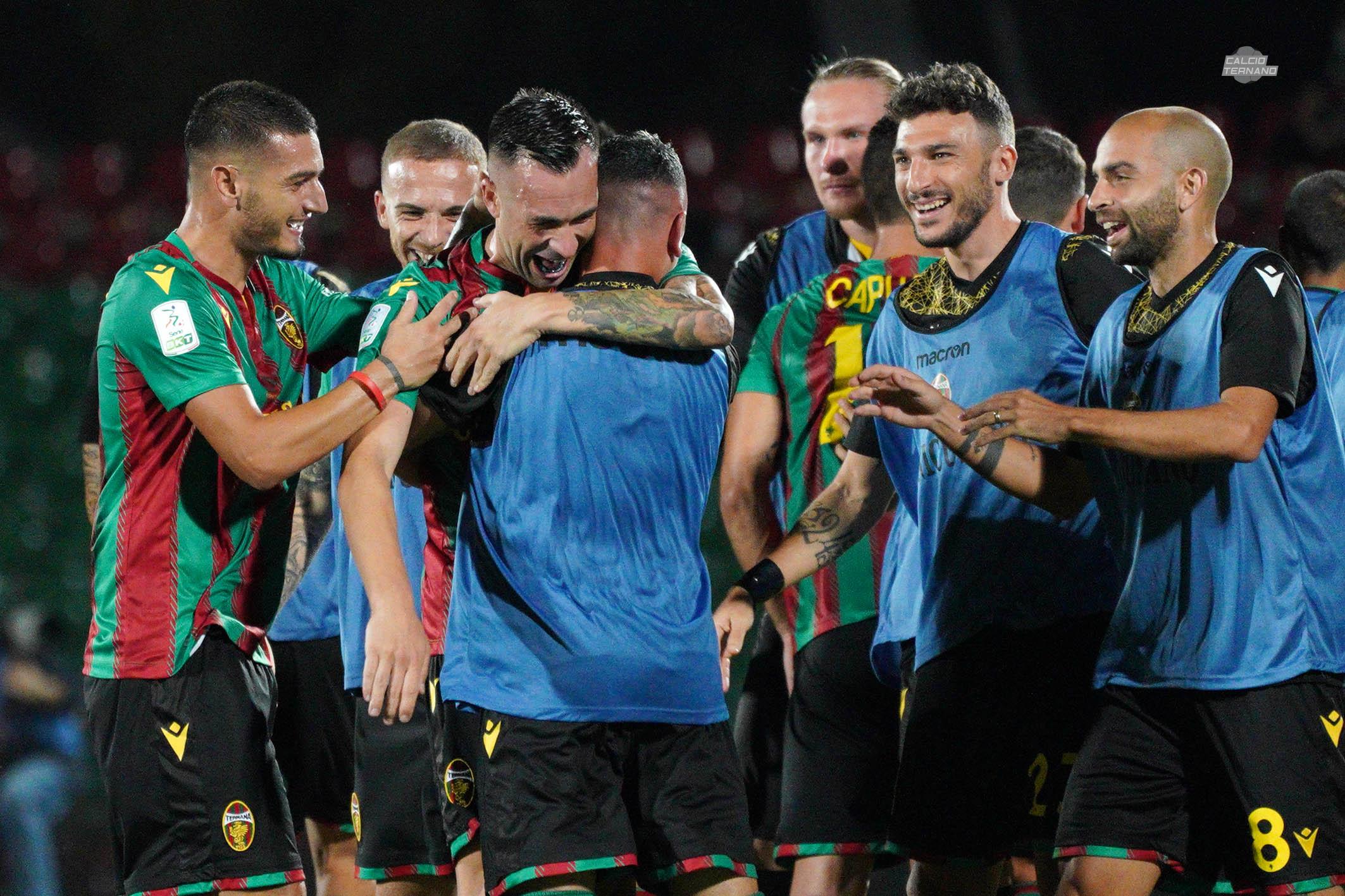 Ternana foto Pagliaricci ternana spal gol martella