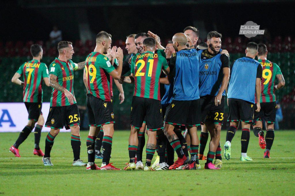 gol di Martella per la Ternana