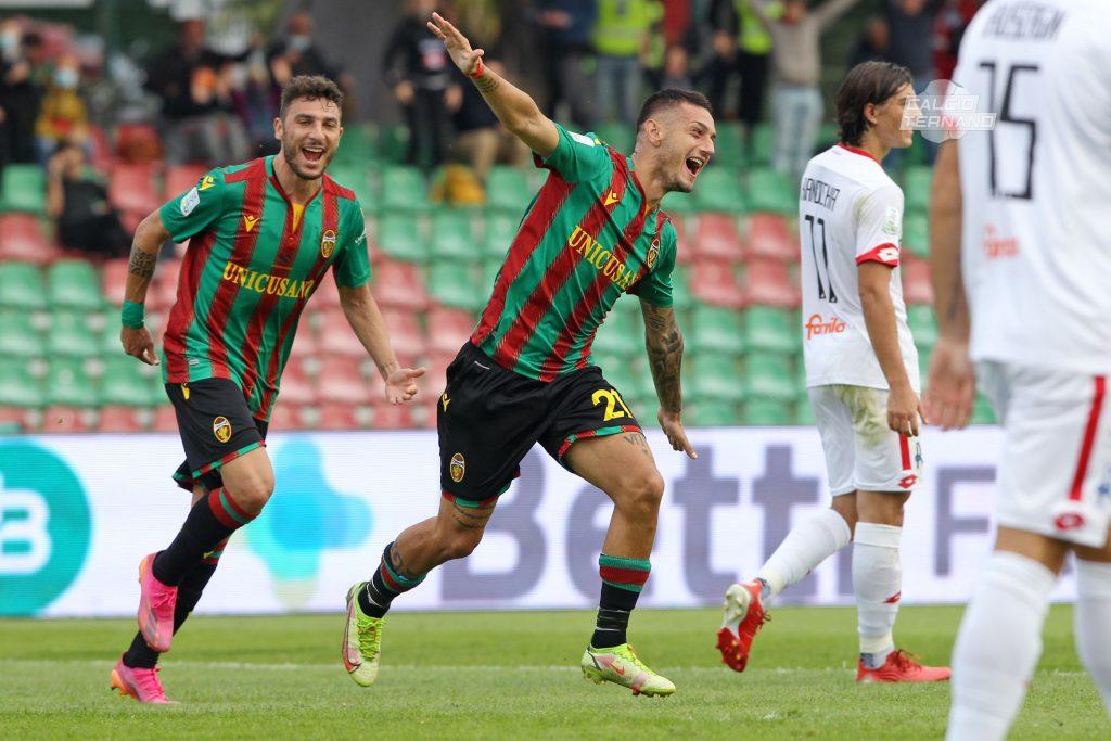 ternana vicenza gol partipilo