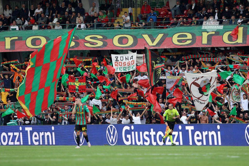 ternana vicenza curva nord