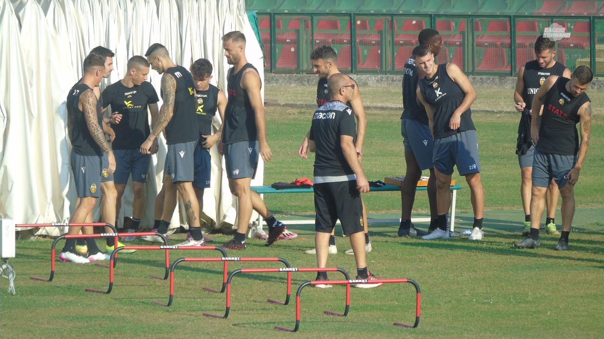 allenamento della Ternana allenamento Ternana