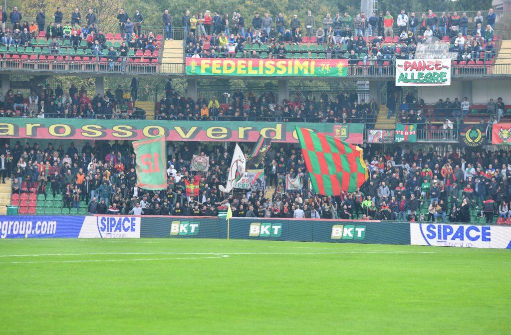 ternana como curva nord