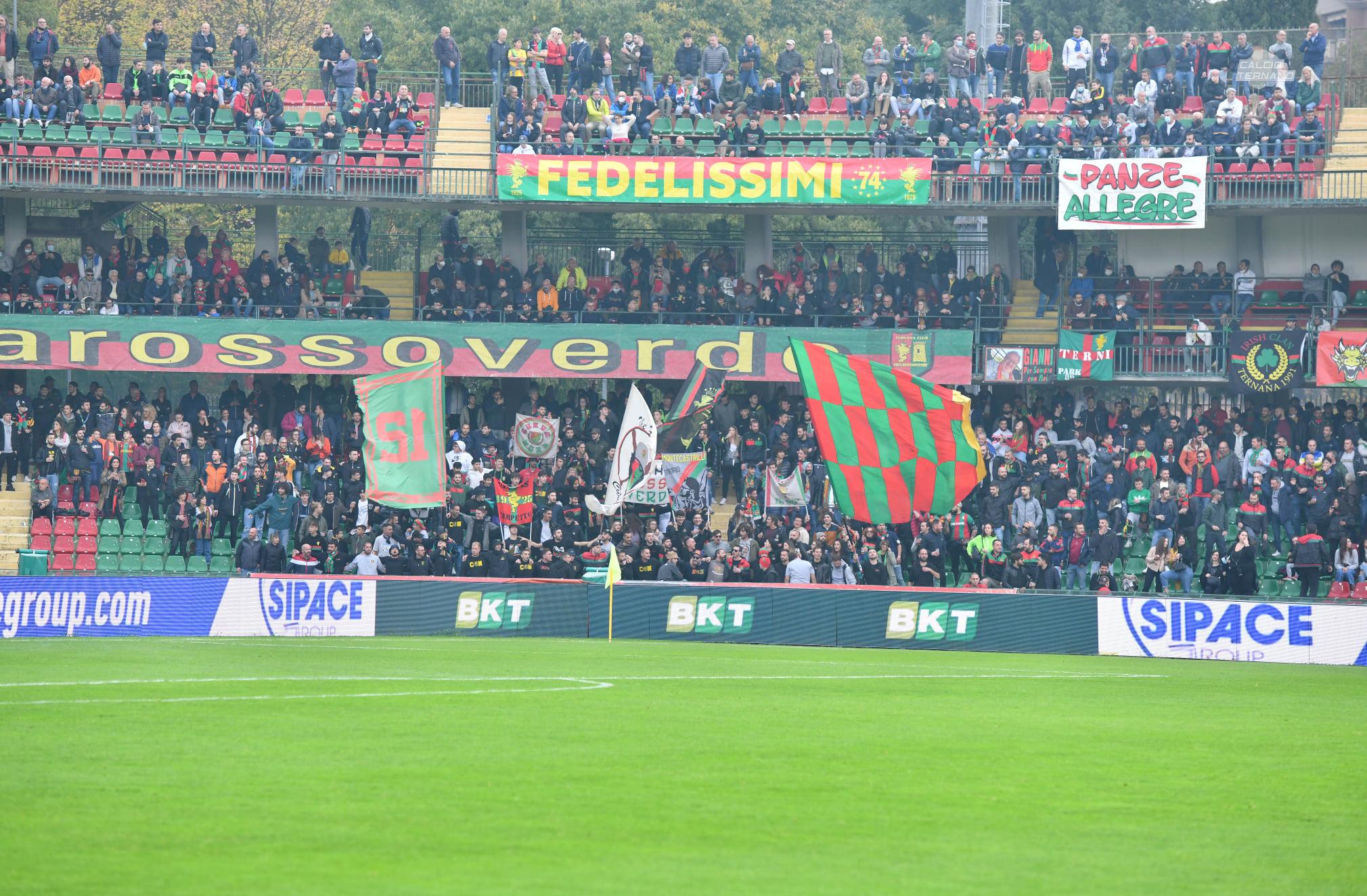 Ternana-Como Curva Nord - Foto Luca Pagliaricci ternana como curva nord