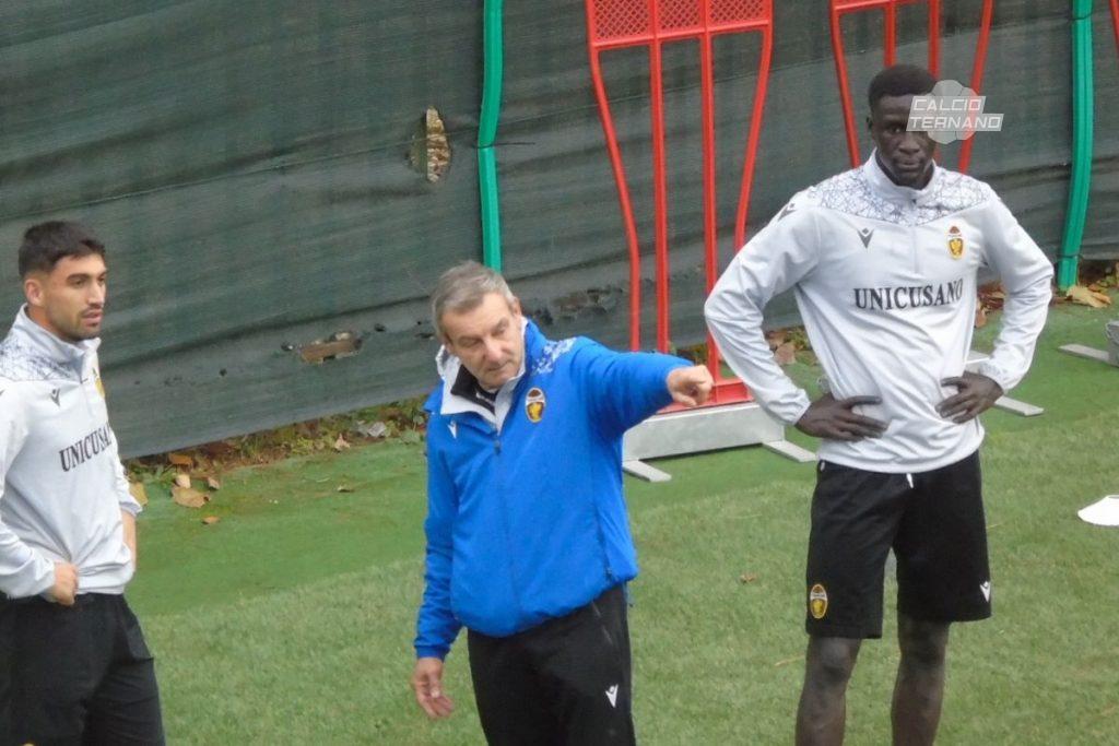 Capone in allenamento