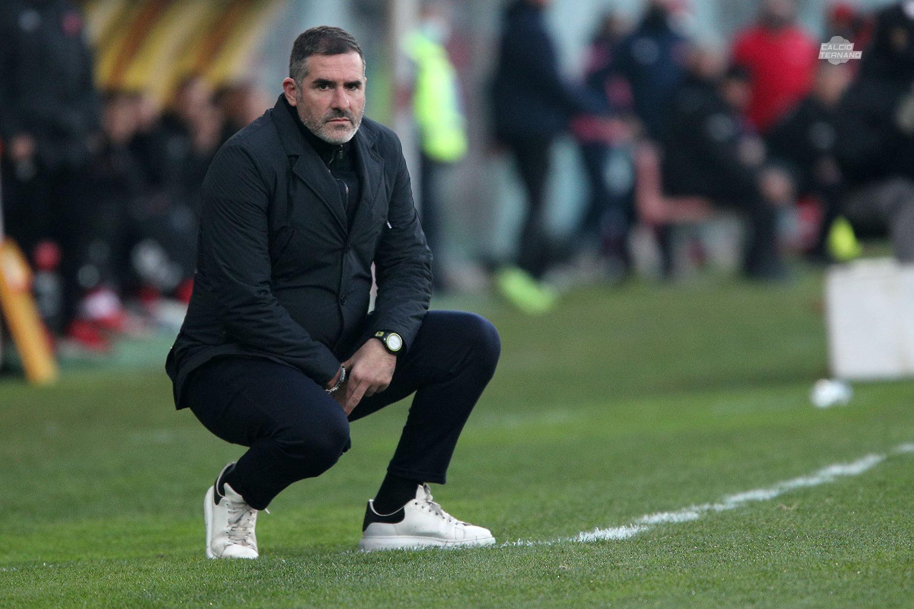 Perugia-Ternana Lucarelli - foto Luca Pagliaricci Perugia-Ternana Lucarelli