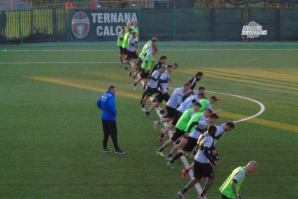 allenamento della Ternana