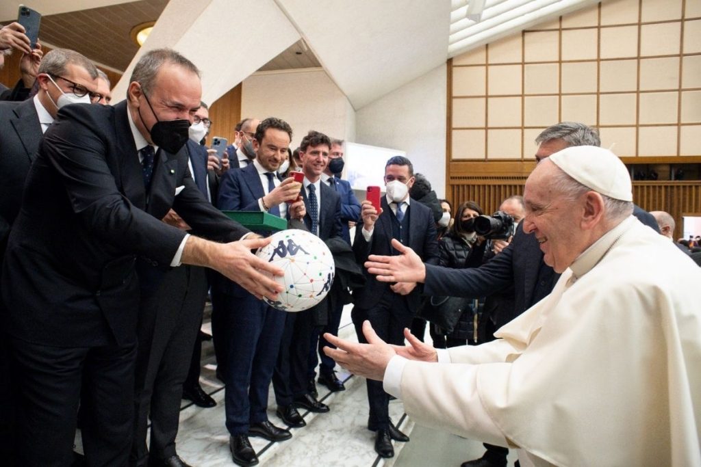 serie b mauro balata papa francesco