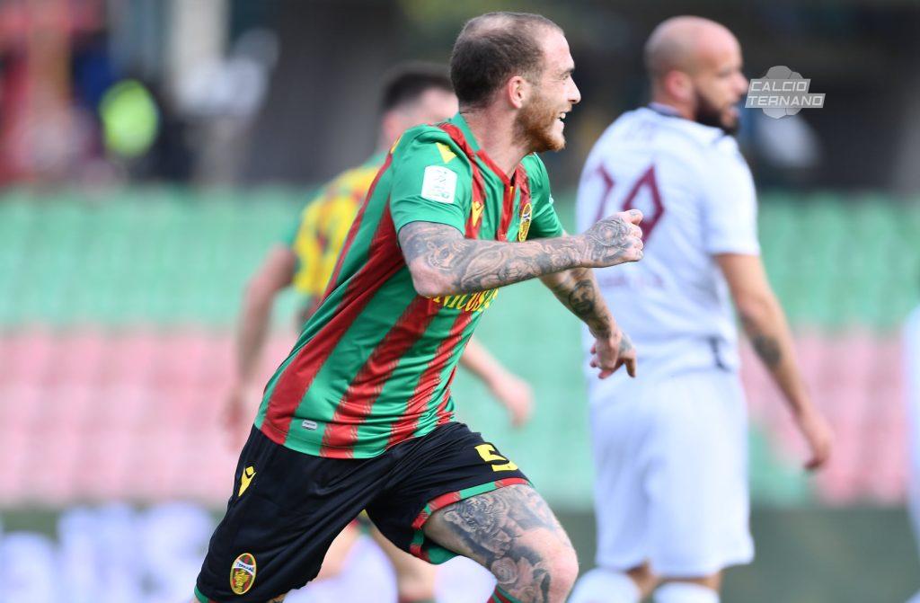 Ternana-Reggina gol Palumbo