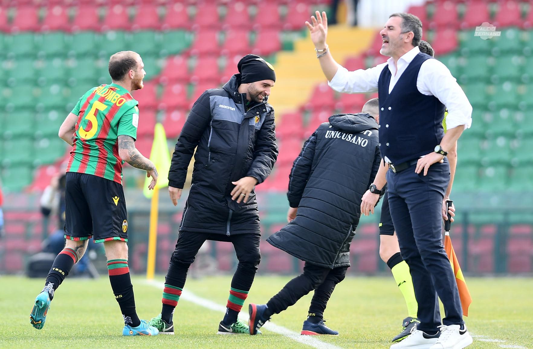 Ternana-Reggina gol Palumbo