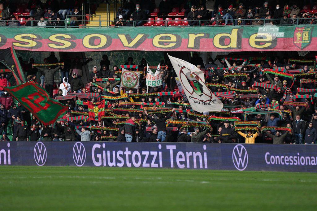 Ternana-Cremonese curva Nord