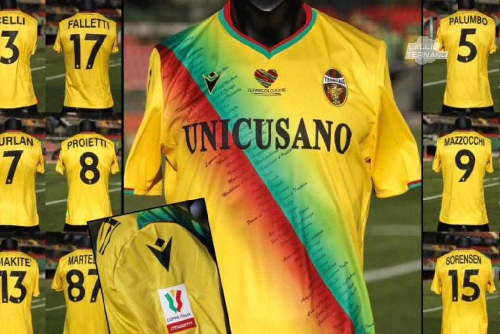 maglie Coppa Italia Ternana