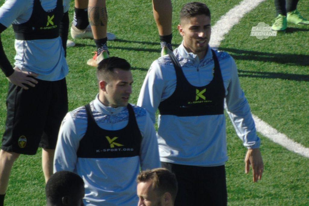 allenamento con bruno martella