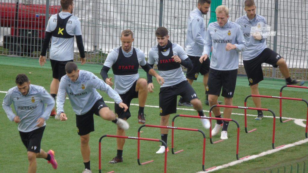 allenamento della Ternana