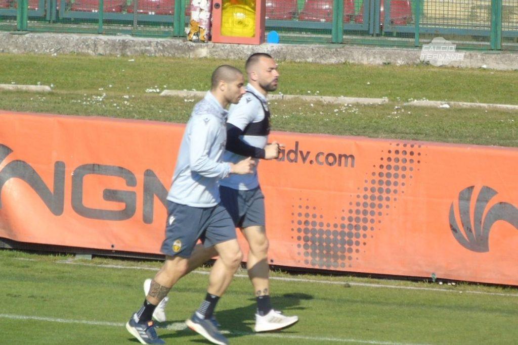 Capuano e Martella della Ternana