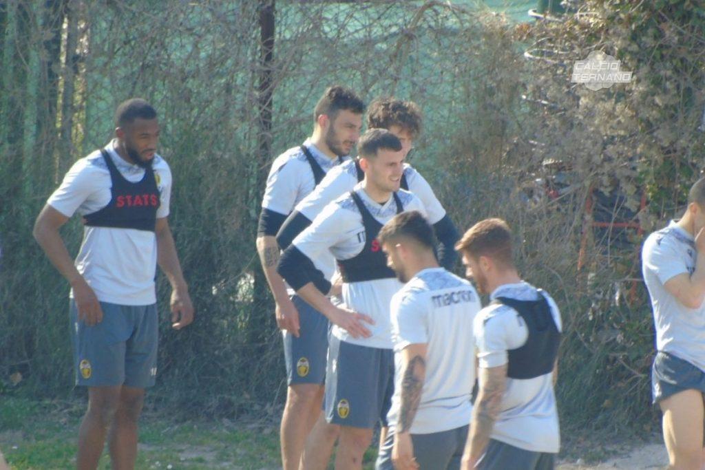 Ternana allenamento taddei