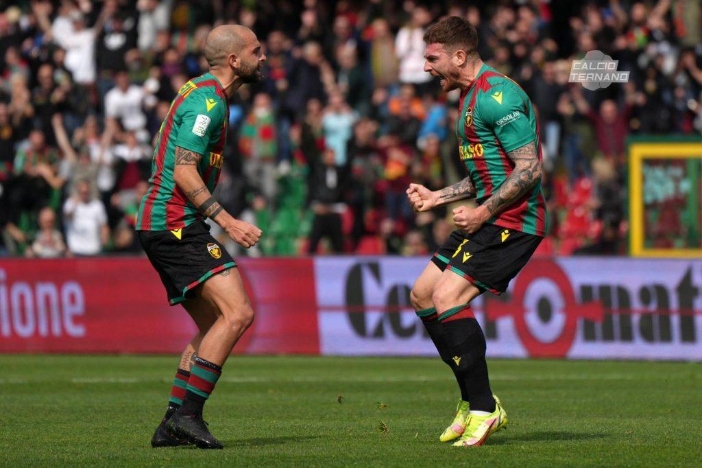 Ternana-Alessandria gol Celli